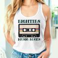 Retro 80S Eighties Music Rocks Cassette Tape Vintage Band Women Tank Top Gifts for Her
