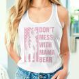 Retro Don't Mess With Mama Bear Lustiger Muttertag Raglan Tank Top Frauen Geschenke für Sie