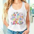 Retro Groovy In My 120 Days Smarter Era 120 Days Of School Women Tank Top Gifts for Her