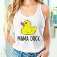 Rubber Duck Mom Mama Duck Women Tank Top Gifts for Her