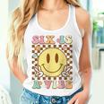 Six Is A Vibe 6Th Birthday Groovy 6 Year Old Boys Girls Women Tank Top Gifts for Her