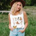 Vintage Chicken Breeds Farm Animals Day Support Local Farmer Women Tank Top Gifts for Her