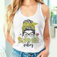 Women's Summeribes Messy Hair Bun Sunglasses Mom Life Tank Top Frauen Geschenke für Sie