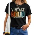 14Th Birthday For 14 Years Old Vintage 2010 Women T-shirt