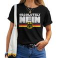 Absolutamente Nein Bandera Alemana Divertida Oktoberfest Hombres Es Camiseta de mujer