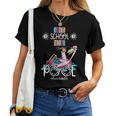 Adios School Hello Pool Flamingo Teacher Student Women T-shirt