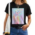 Anime Girl Pastel Kawaii Waifu Elves Girl Women T-shirt