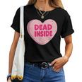 Anti Valentines Day Valentines Candy Heart Women T-shirt