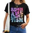 Be In Awe Of My 'Tism Autism Awareness Groovy Tie Dye Women T-shirt