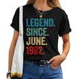 Awesome Since June 1982 Vintage 42Nd Birthday Women Women T-shirt