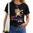 Back To School 6Th Grade Dabbing Cat 1St Day Women T-shirt