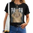 Bär Papa Kind Papaater Kind Junge Mädchen Papa T-shirt Frauen