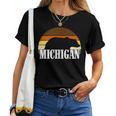 Beefy Daddy Michigan Lgbtq Regenbogen Schwuler Papa Bear Pride T-shirt Frauen