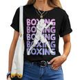 Boxeo Boxeador Chica Niña Camiseta de mujer