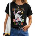 Dabbing Bunny Easter Bruh Boy Girl Kid Women T-shirt