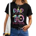 Dad Of The Birthday Girl Double Digits 10Th Birthday Women T-shirt