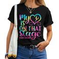 Dance Mom My Heart Is On That Stage Cheer Mother's Day Women T-shirt