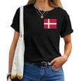 Denmark Flag Danmark Danish Flags Women's T-shirt Frauen