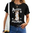 Dog Mama For Australian Shepherd Aussie Mom T-shirt Frauen