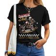 I Don't Dance I Ride Motorcycl Dance Dad Vintage Fathers Day Women T-shirt
