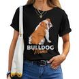 English Bulldog Dogs Mum Woman T-shirt Frauen