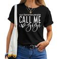 My Favorite People Call Me Gigi Mother's Day Women T-shirt