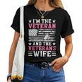 Female Veteran And Veteran's Wife Veteran Mom Women T-shirt
