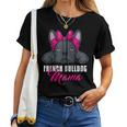 French Bulldog Mama Kapuzenjacke T-shirt Frauen