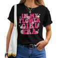 In My Flower Girl Era Retro Groovy Flower Girl Women T-shirt