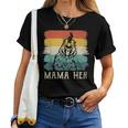 Mama Hen Apparel Vintage Retro Chicken Mom Mother Women T-shirt