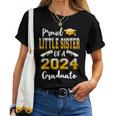 Proud Little Sister Of A Class Of 2024 Graduate Women T-shirt