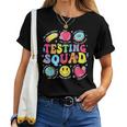Teacher Test Day Motivational Teacher Testing Squad Women T-shirt