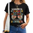 Goodbye 5Th Grade Graduation To Middle School Hello Summer Women T-shirt