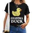 Grandma Duck Mama Rubber Duck Lover Women T-shirt