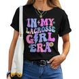 Groovy Tie Dye In My Lacrosse Girl Era Women T-shirt