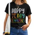 Happy Pi Day Math Lover Student Teacher 314 Women T-shirt