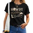 Howdy Kindergarten Teacher Rodeo Country Western Cowgirl Women T-shirt