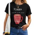 Hygge Comfy Cozy Content Coffee Cup Women T-shirt