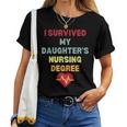 Ich Habe Den Krankenpflegegrad Meiner Tochter Überlebt Stolze Mama Papa Krankenschwester T-shirt Frauen