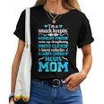 I'm A Swim Mom Of A Swimmer Mom Swimming Mother Swim Mama Women T-shirt