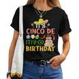 It's Cinco De My-O Birthday Born On Mexican Party Boys Girls Women T-shirt