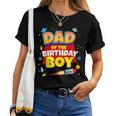 Its My Dad Birthday Boy Dad And Mom Space Astronaut Family Women T-shirt