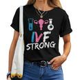 Ivf Warrior Dad Mom Strength Transfer Day Infertility Women T-shirt