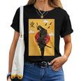 Japanese Ghost Samurai Vintage Fighter Women T-shirt