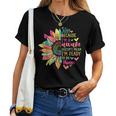 Just Because I'm Awake For Tweens & Ns Retro Groovy Women T-shirt