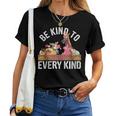 Be Kind To Every Kind Cute Vegetarian Vegans Women T-shirt