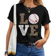 Love Baseball Girls Baseball Lover Women T-shirt