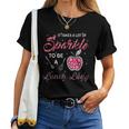 Lunch Lady Woman Cafeteria Worker Takes Sparkle Women T-shirt