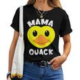 Mama Quack Yellow Duck Mama Duck Women T-shirt