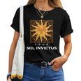Mitología Romana Antigua Sol Invictus Águila Romana Spqr Camiseta de mujer